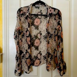 Vertigo Paris Women’s Mesh Black Shirt